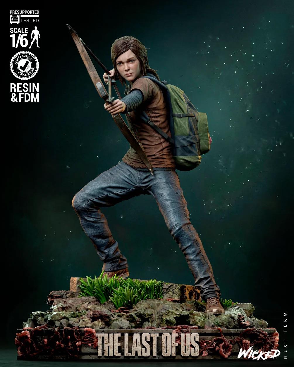Beyond The Fireflies - Zombie Apocalypse Survivor Ellie Resin Figure 16K