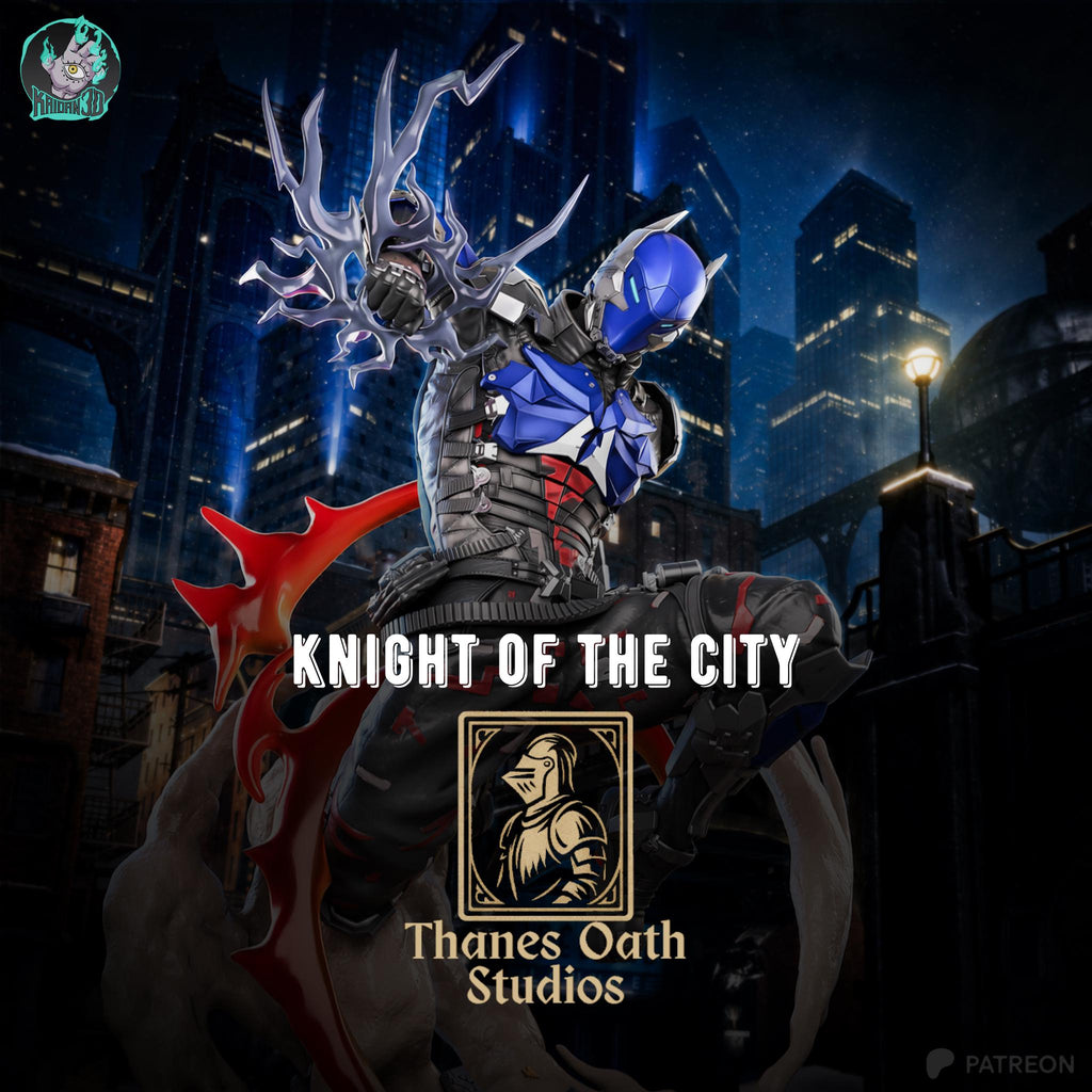 Knight Of The City - Comic Hero Vigilante Arkham Knight Resin Figure 16K