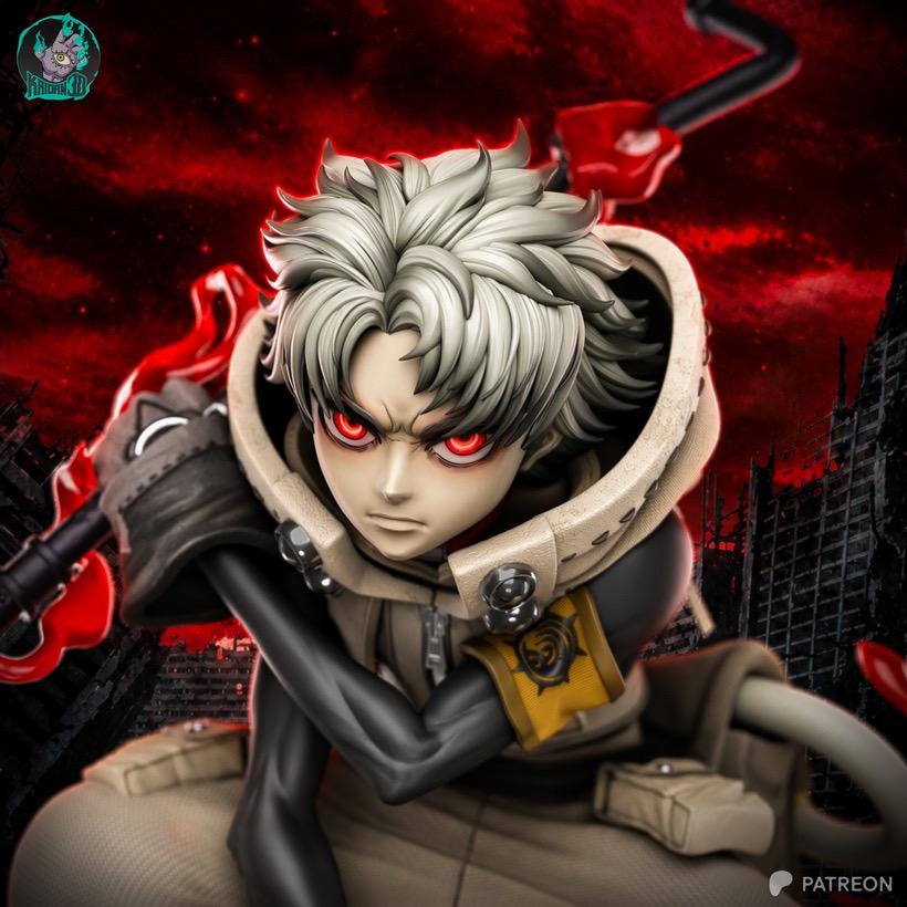 Child Of The Pit - Urban Fantasy Dark Junkyard Rudo Resin Figure 16K