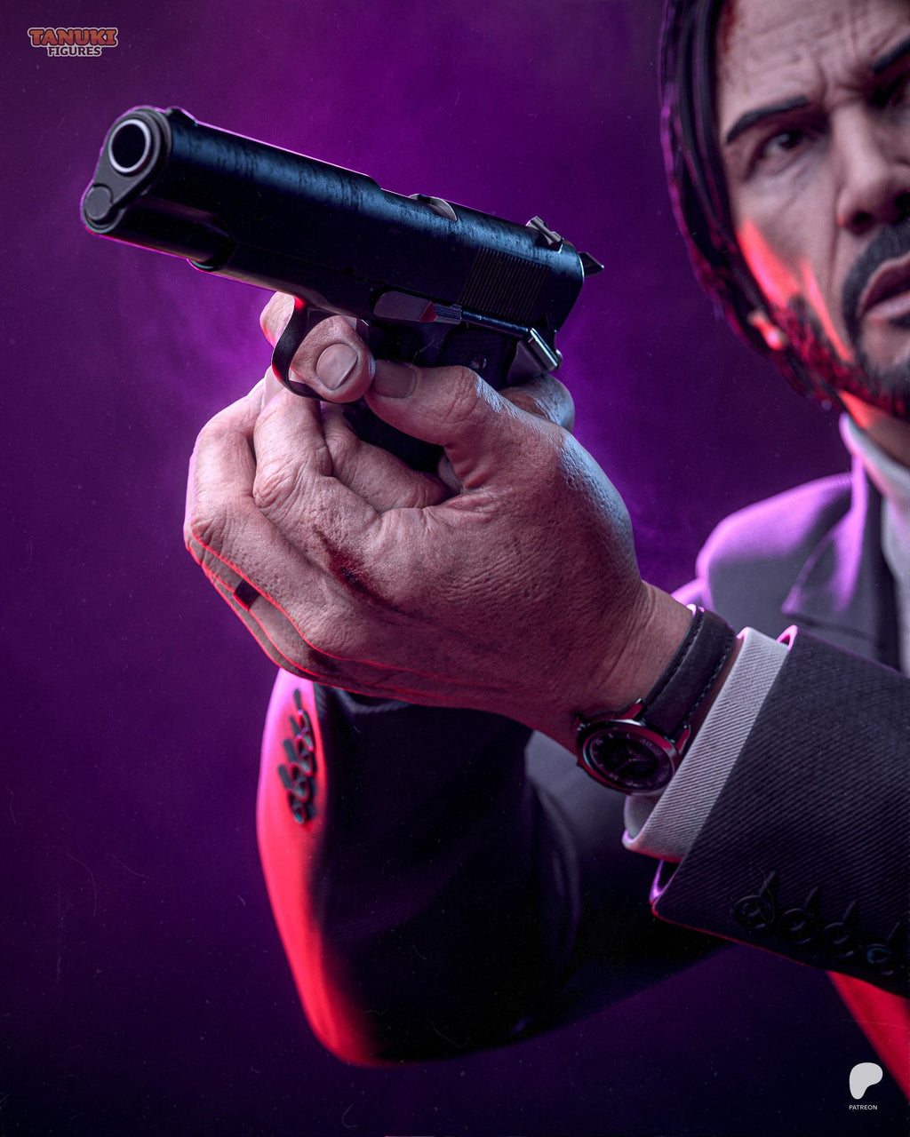 The Baba Yaga - Tactical Assassin Vengeance John Wick Resin Figure 16K