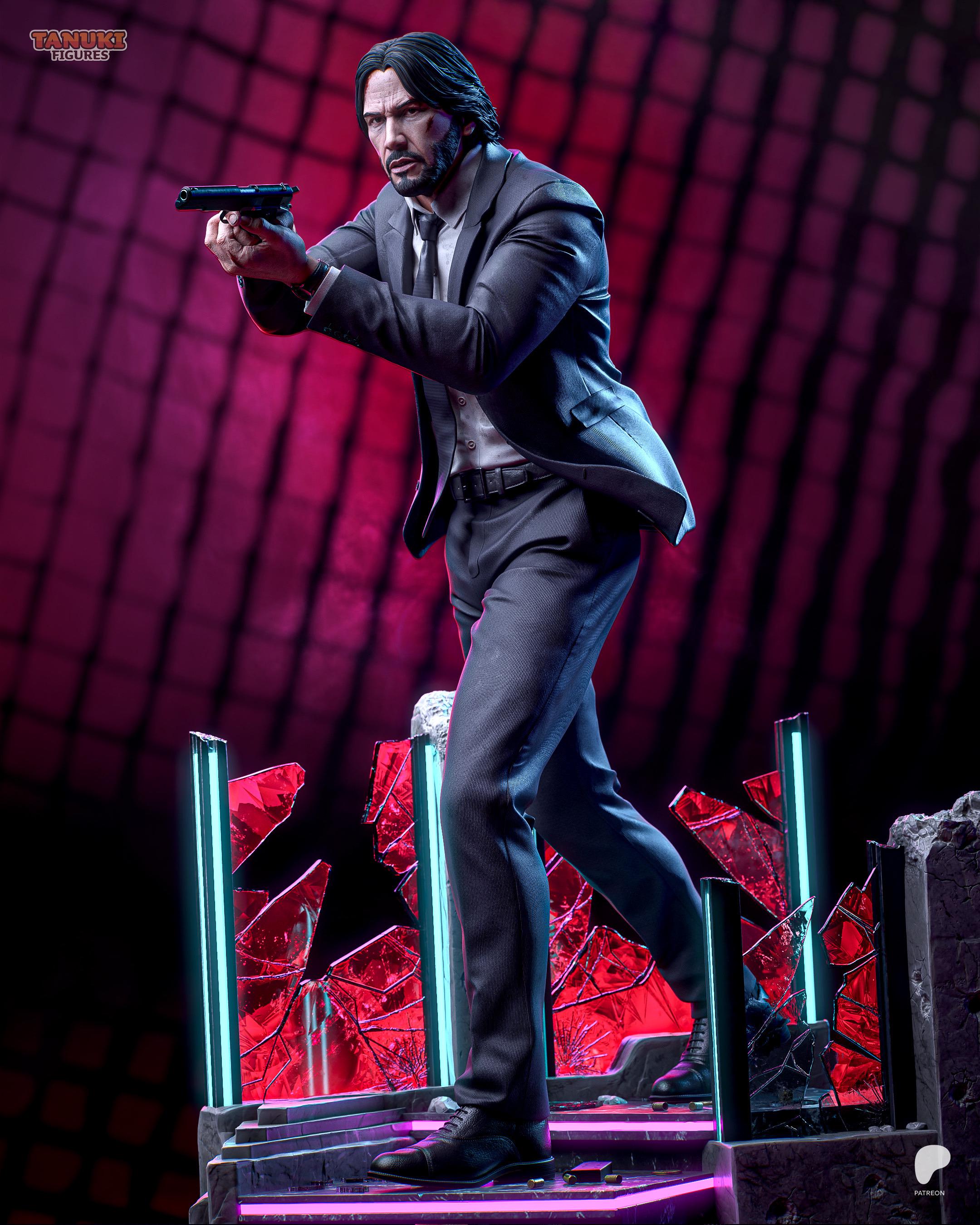The Baba Yaga - Tactical Assassin Vengeance John Wick Resin Figure 16K