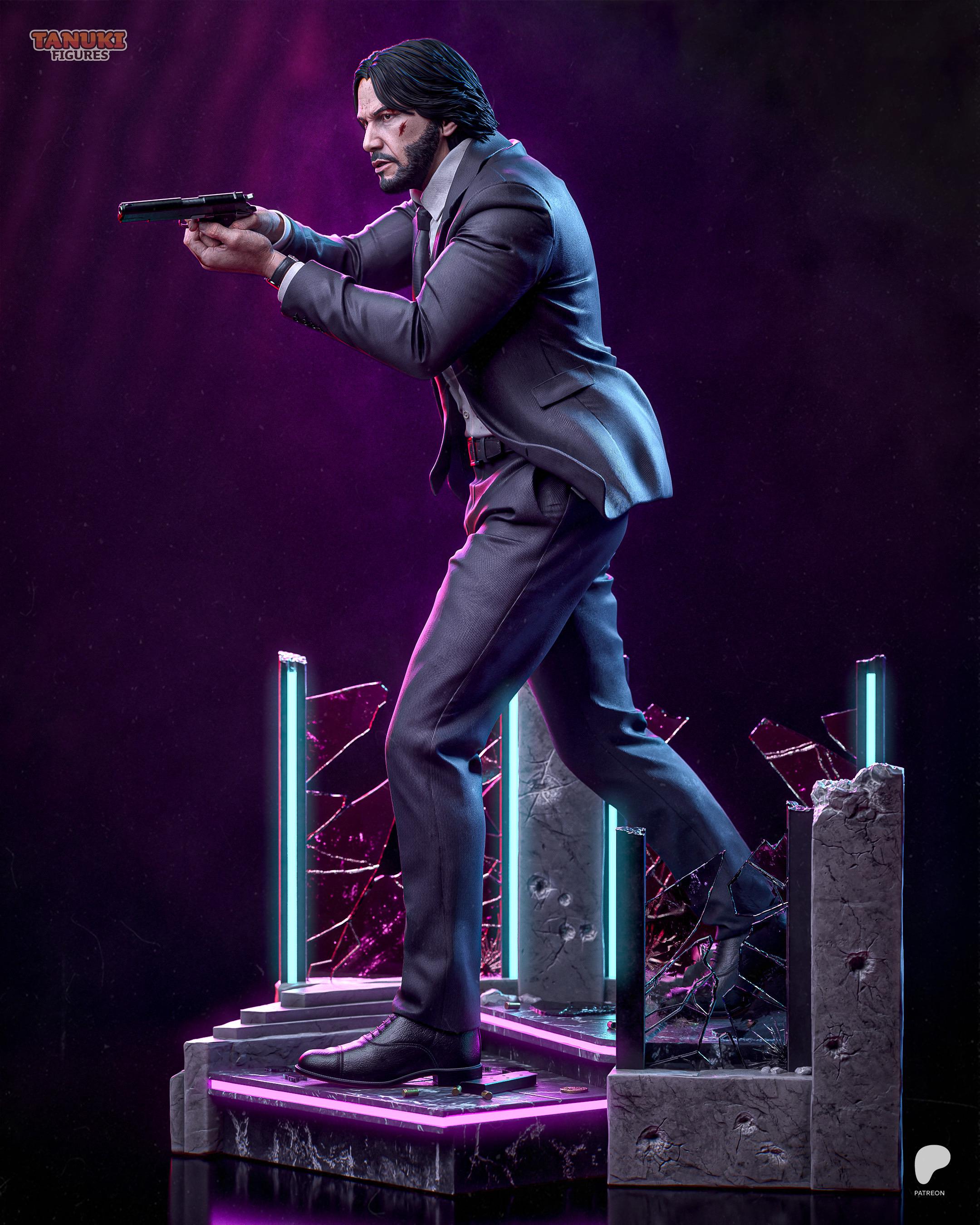 The Baba Yaga - Tactical Assassin Vengeance John Wick Resin Figure 16K