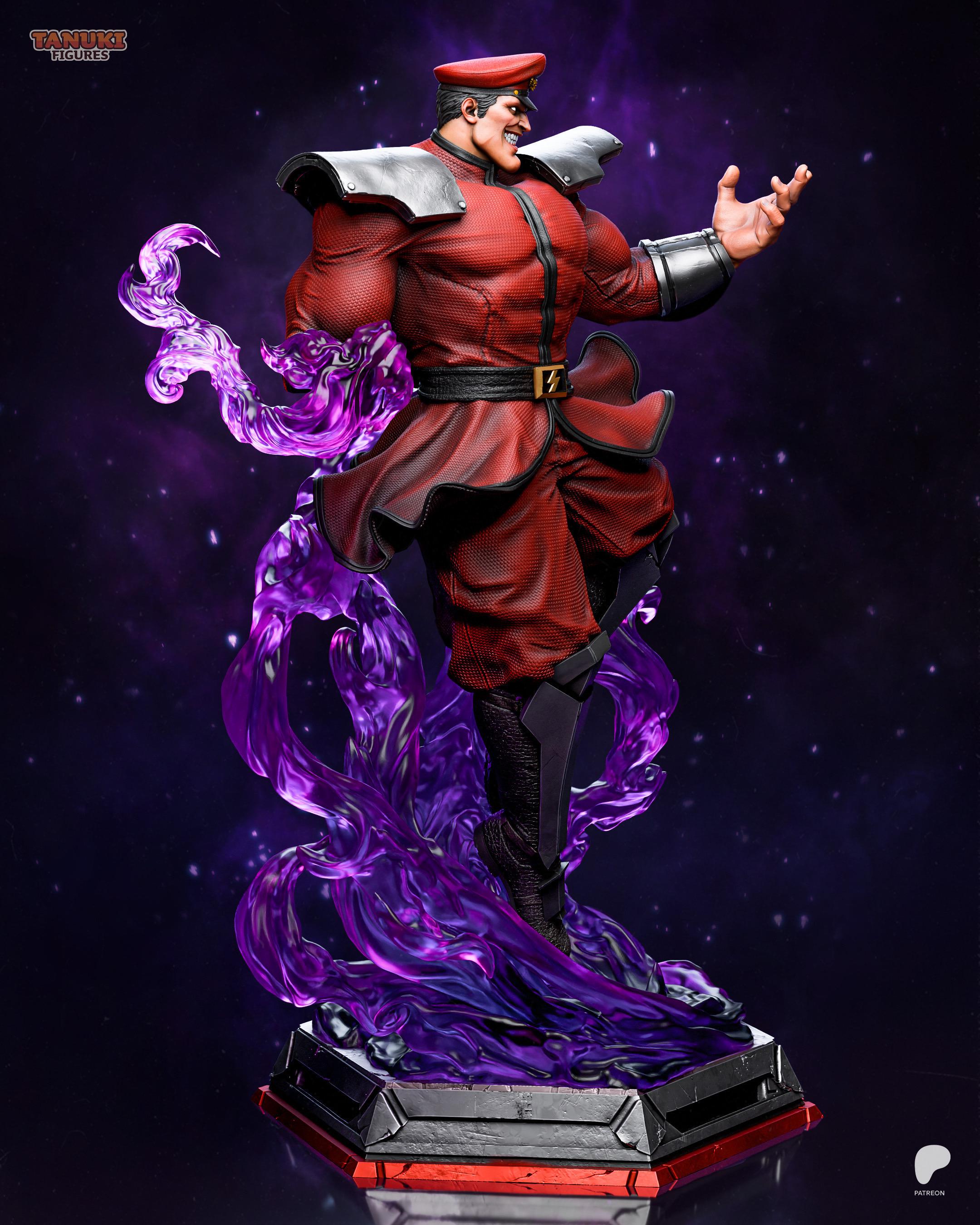 Lord Of Psycho Power - Ruthless Dark Energy M. Bison Street Fighter Resin Figure 16K