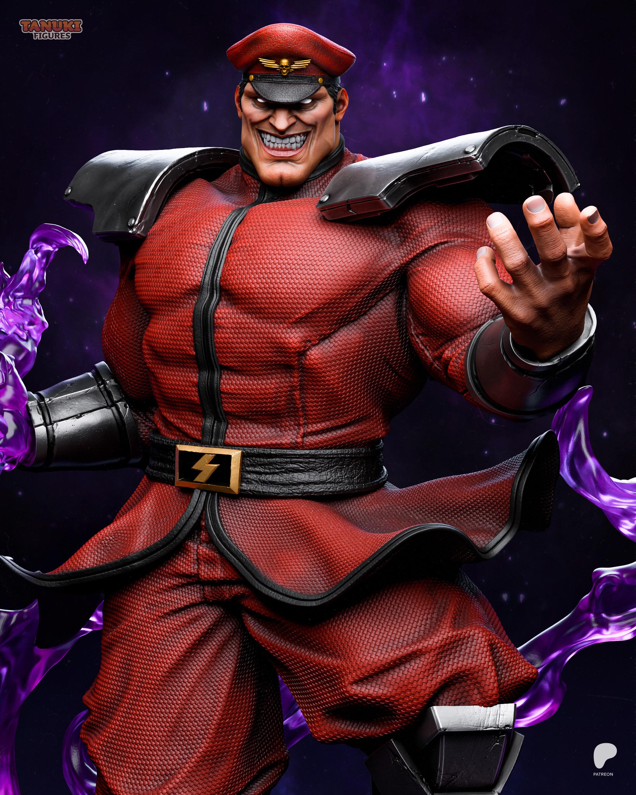 Lord Of Psycho Power - Ruthless Dark Energy M. Bison Street Fighter Resin Figure 16K
