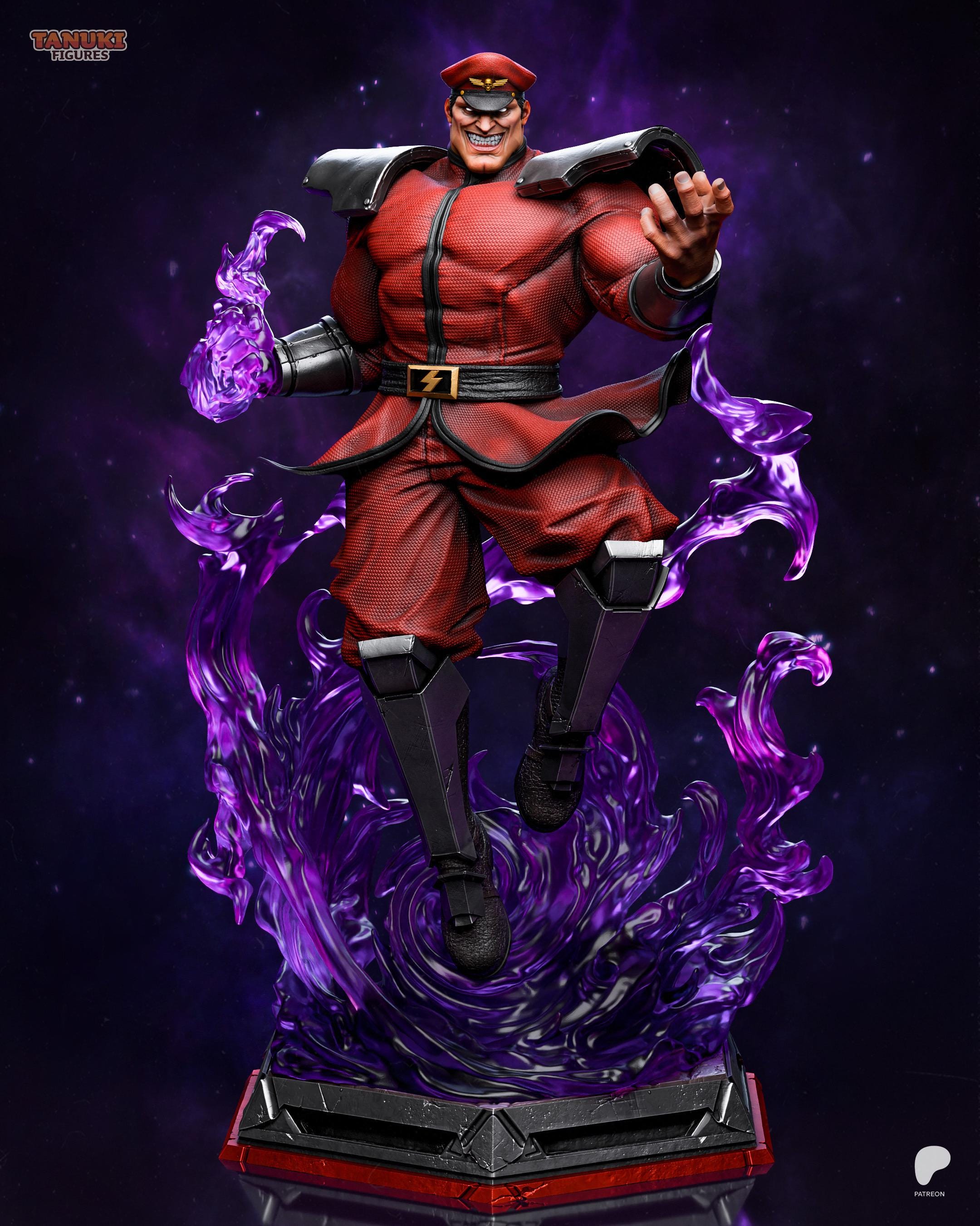 Lord Of Psycho Power - Ruthless Dark Energy M. Bison Street Fighter Resin Figure 16K