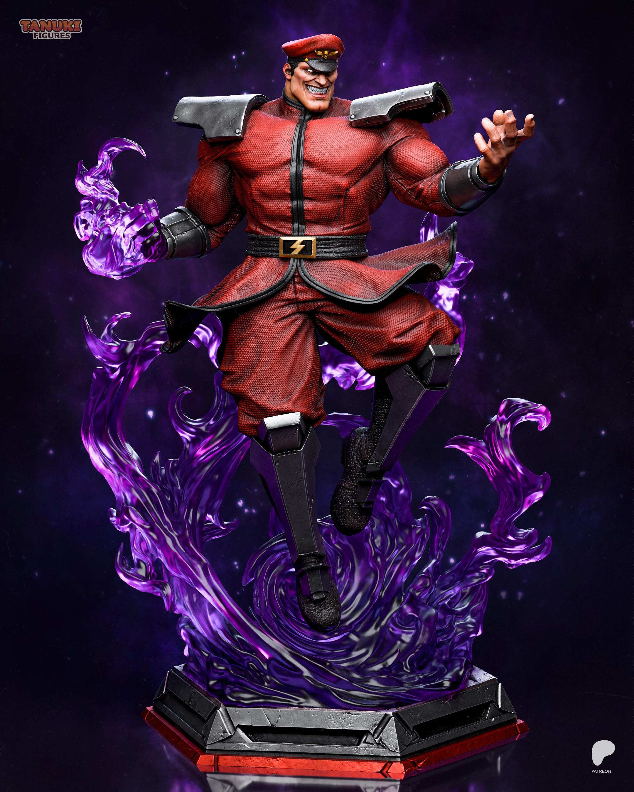 Lord Of Psycho Power - Ruthless Dark Energy M. Bison Street Fighter Resin Figure 16K