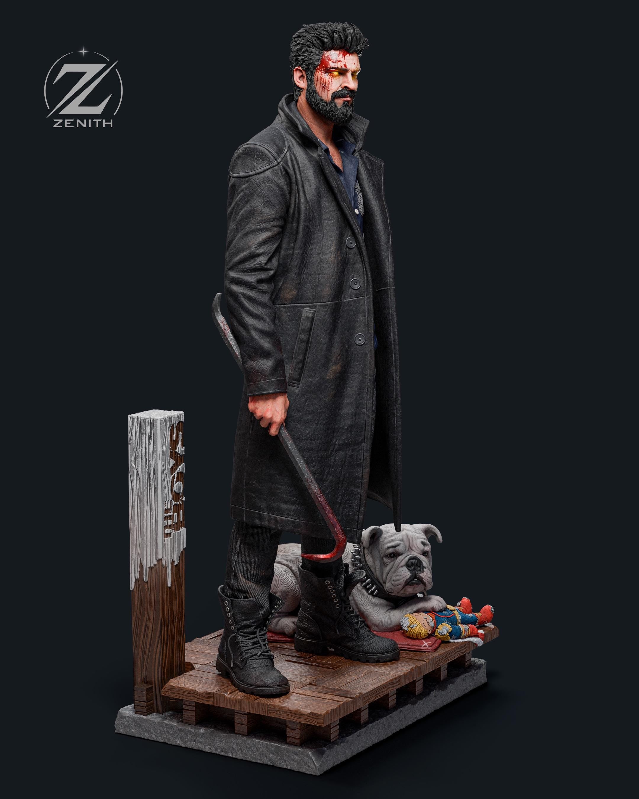 Shock And Awe - Determined Supe Killer Billy Butcher Resin Figure 16K