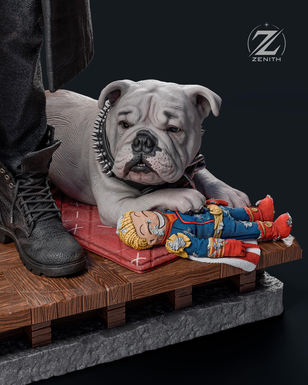 Shock And Awe - Determined Supe Killer Billy Butcher Resin Figure 16K
