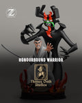 Honourbound Warrior - Stoic Disciplined Elegant Samurai Jack Resin Figure 16K