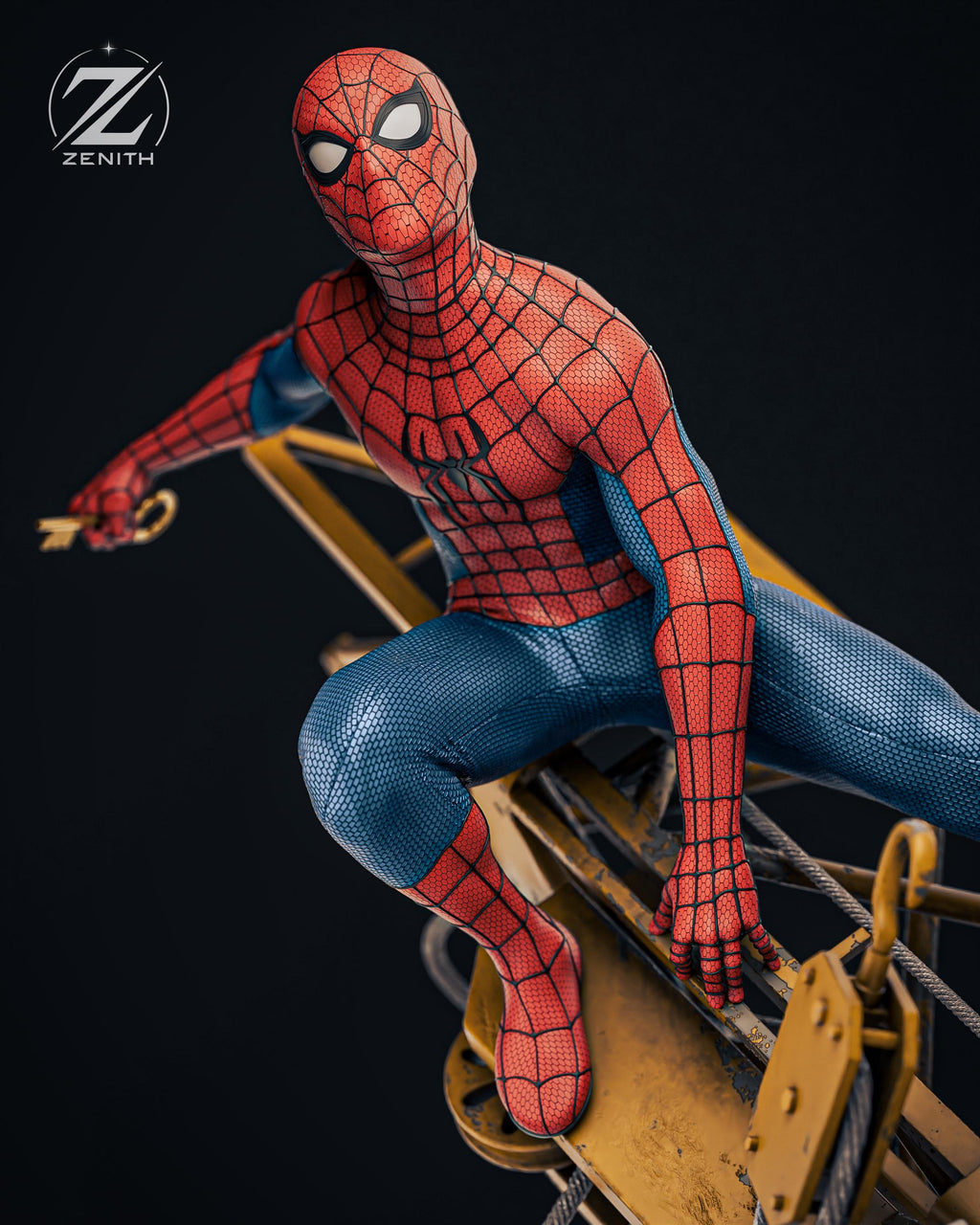 The Arachnid Avenger - Agile Web Slinger Superhero Spider-Man Resin Figure 16K