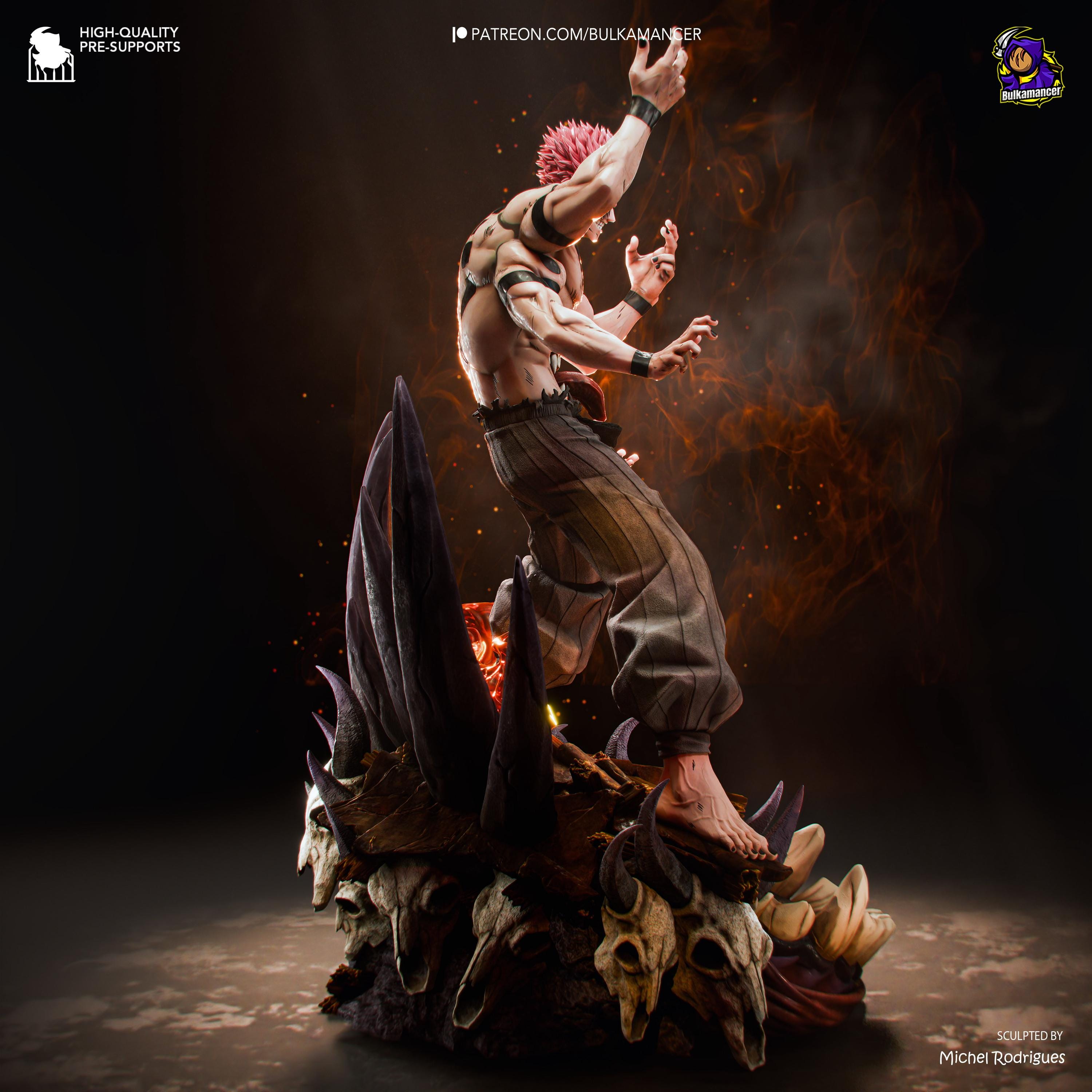 Twin-Faced Calamity - Demonic Sinister Cursed Ryomen Sukuna Resin Figure 16K