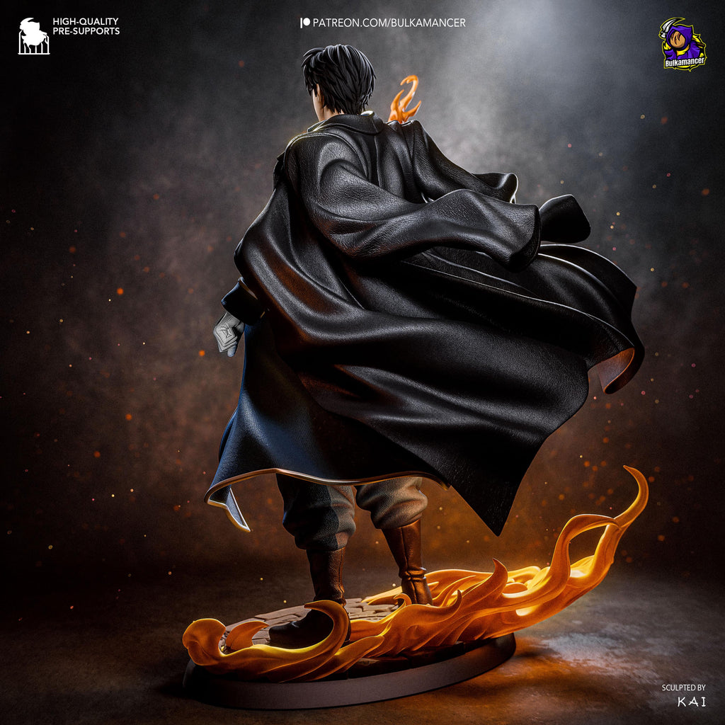 Colonel Of Flame - Military Fire Commander Roy Mustang Resin Figure 16K