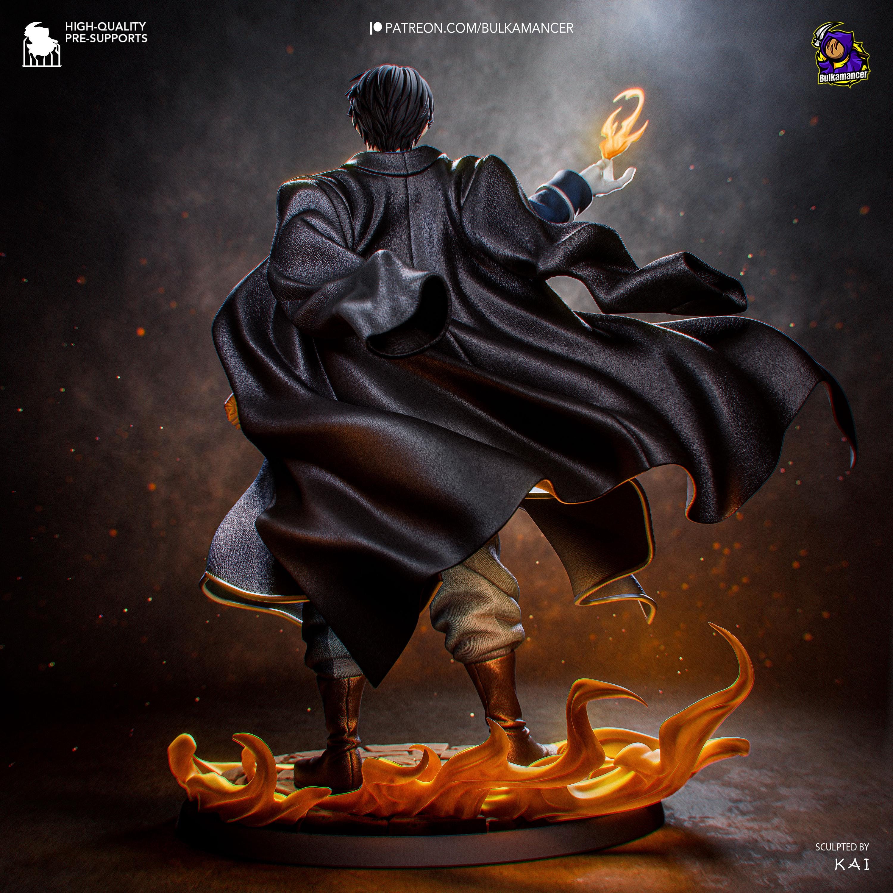 Colonel Of Flame - Military Fire Commander Roy Mustang Resin Figure 16K