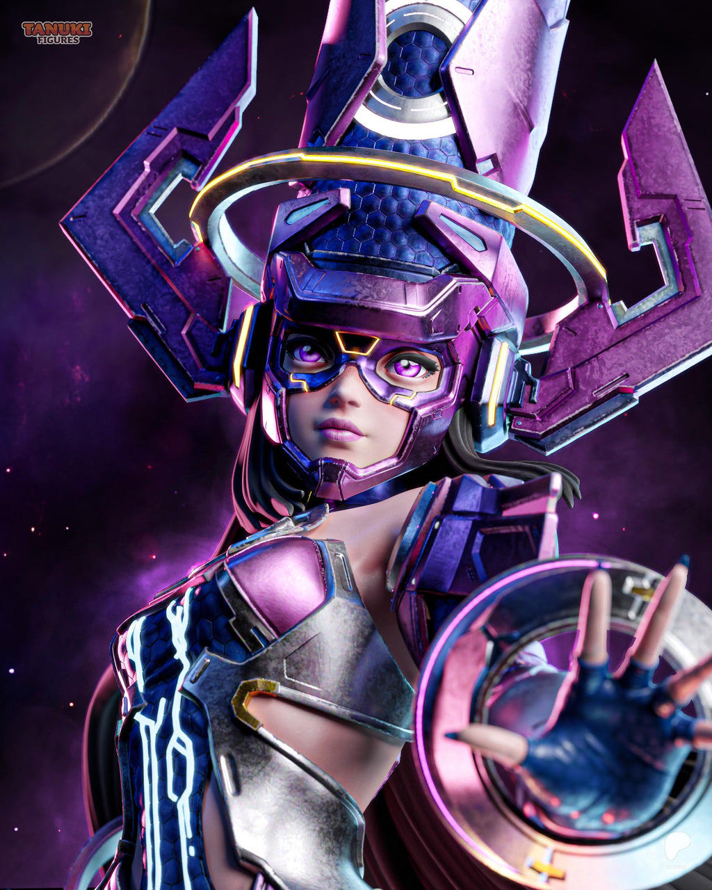 Daughter Of Infinity - Cosmic Celestial Comic Galacta Resin Figure 16K