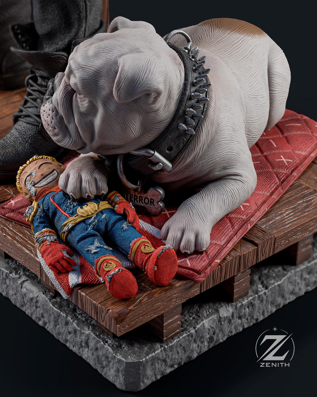 Shock And Awe - Determined Supe Killer Billy Butcher Resin Figure 16K