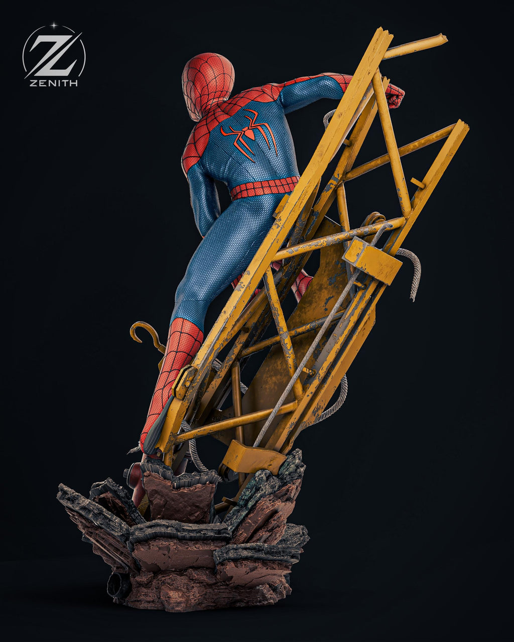 The Arachnid Avenger - Agile Web Slinger Superhero Spider-Man Resin Figure 16K