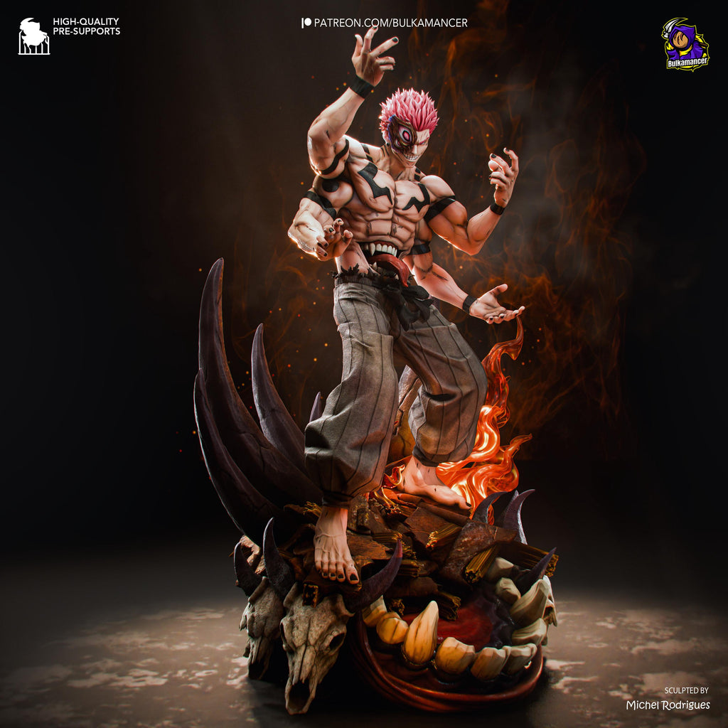 Twin-Faced Calamity - Demonic Sinister Cursed Ryomen Sukuna Resin Figure 16K