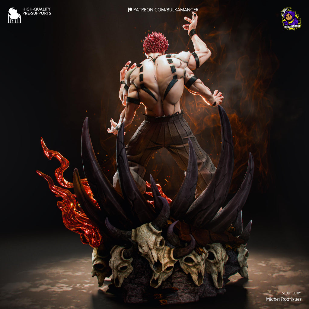 Twin-Faced Calamity - Demonic Sinister Cursed Ryomen Sukuna Resin Figure 16K