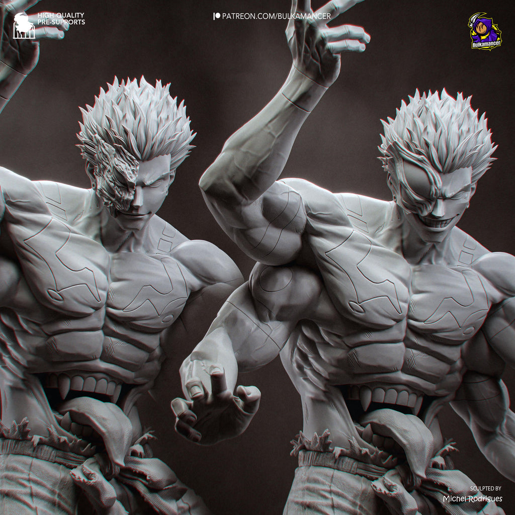 Twin-Faced Calamity - Demonic Sinister Cursed Ryomen Sukuna Resin Figure 16K