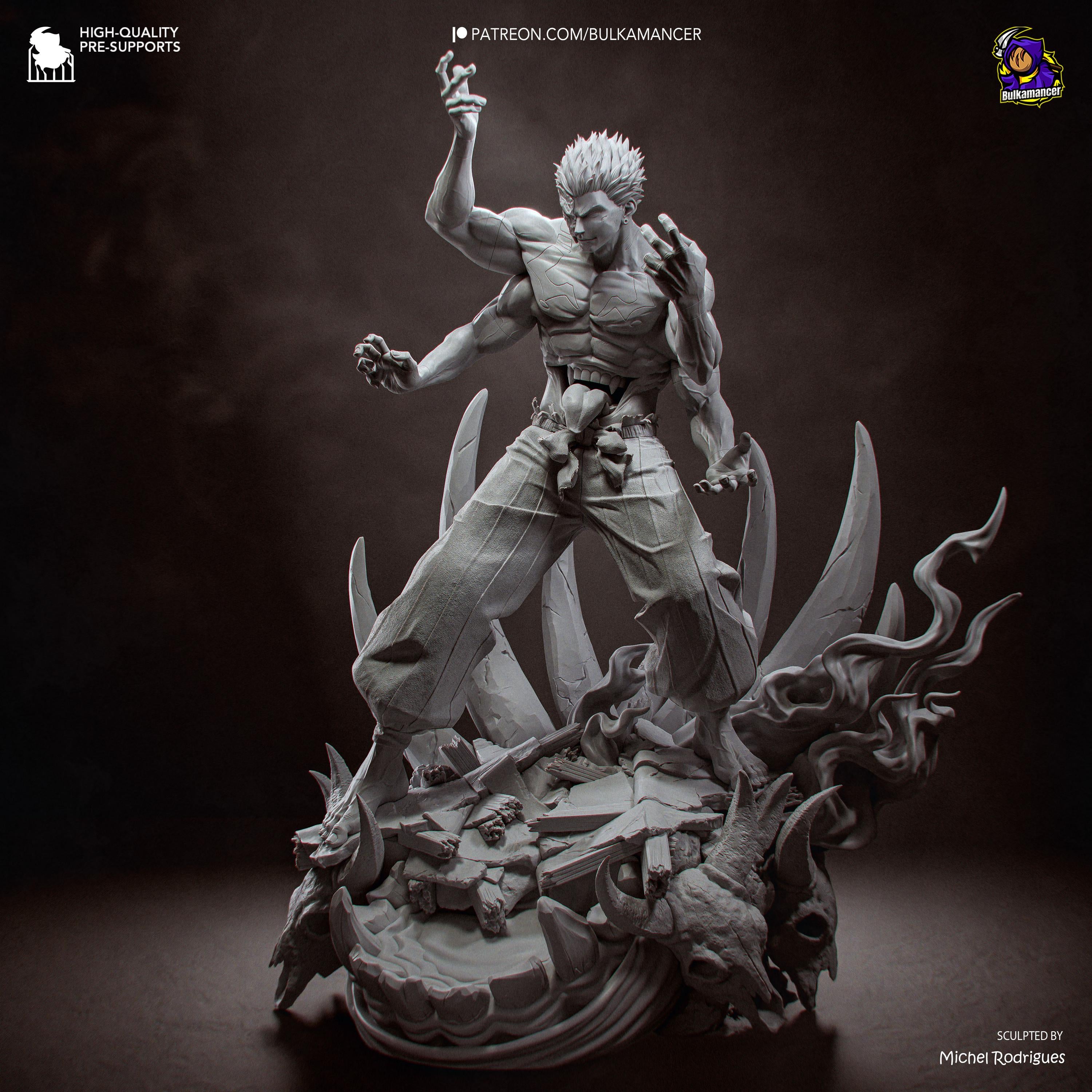 Twin-Faced Calamity - Demonic Sinister Cursed Ryomen Sukuna Resin Figure 16K