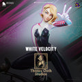 White Velocity - Acrobatic Web Slinger Superhero Gwen Stacy Resin Figure 16K