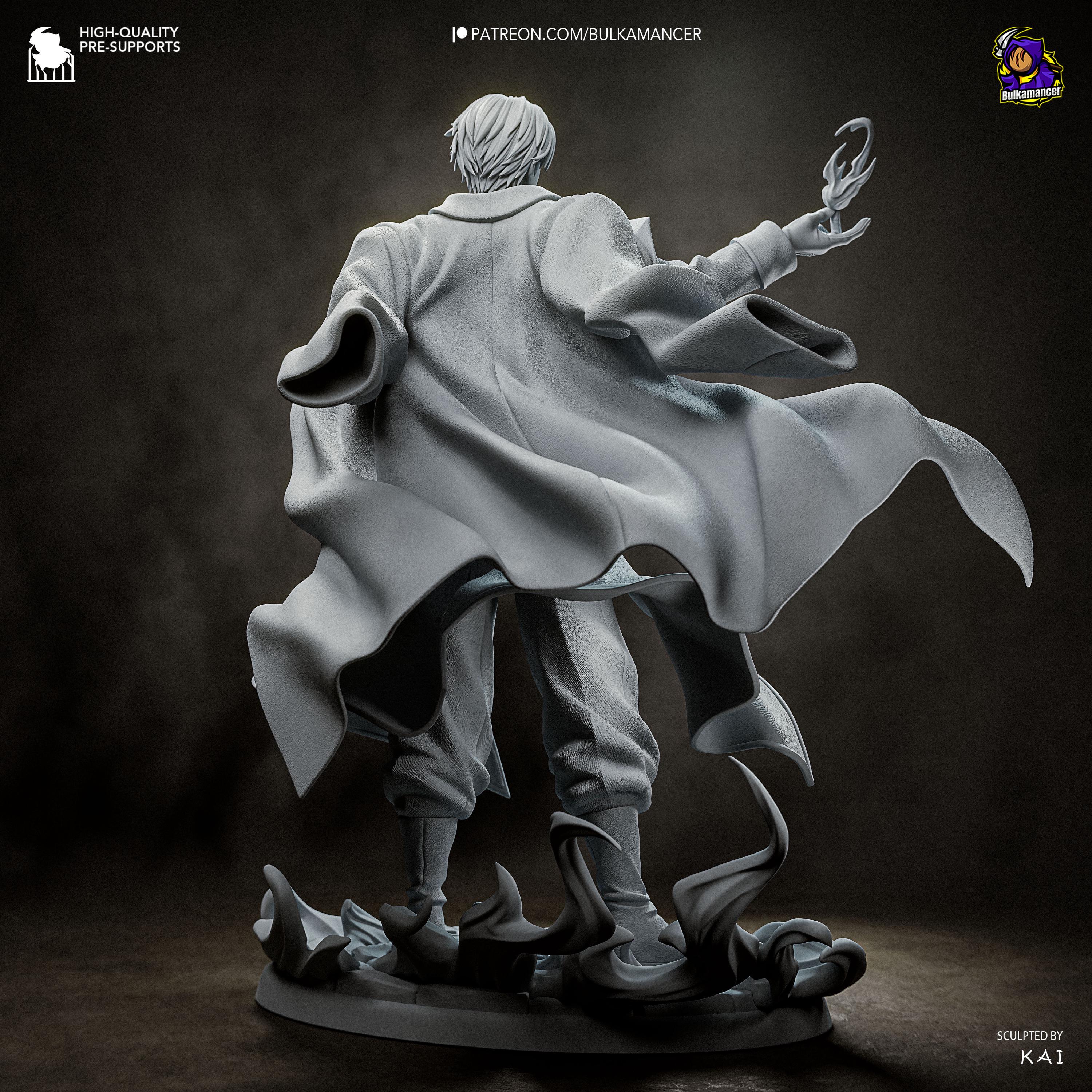Colonel Of Flame - Military Fire Commander Roy Mustang Resin Figure 16K
