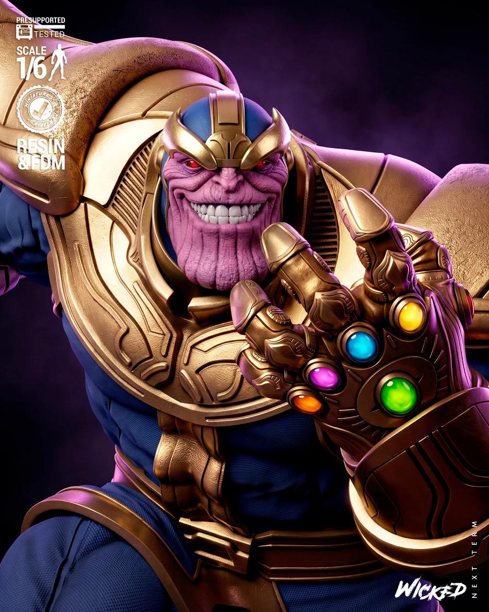 Eternal Conquest - Cosmic Tyranical Villain Thanos Resin Figure 16K
