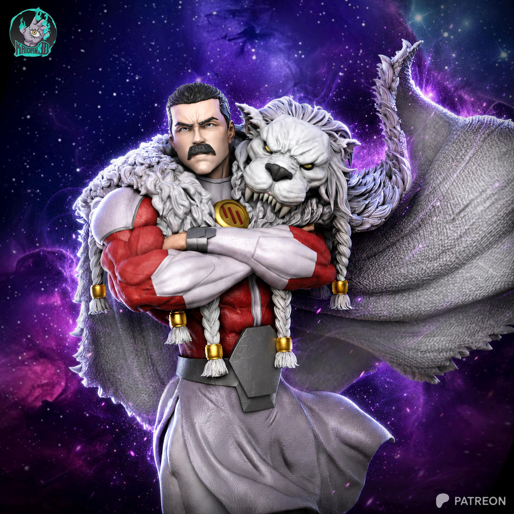 Imperial Fury - Colossal Powerful Tyrant Thragg Resin Figure 16K