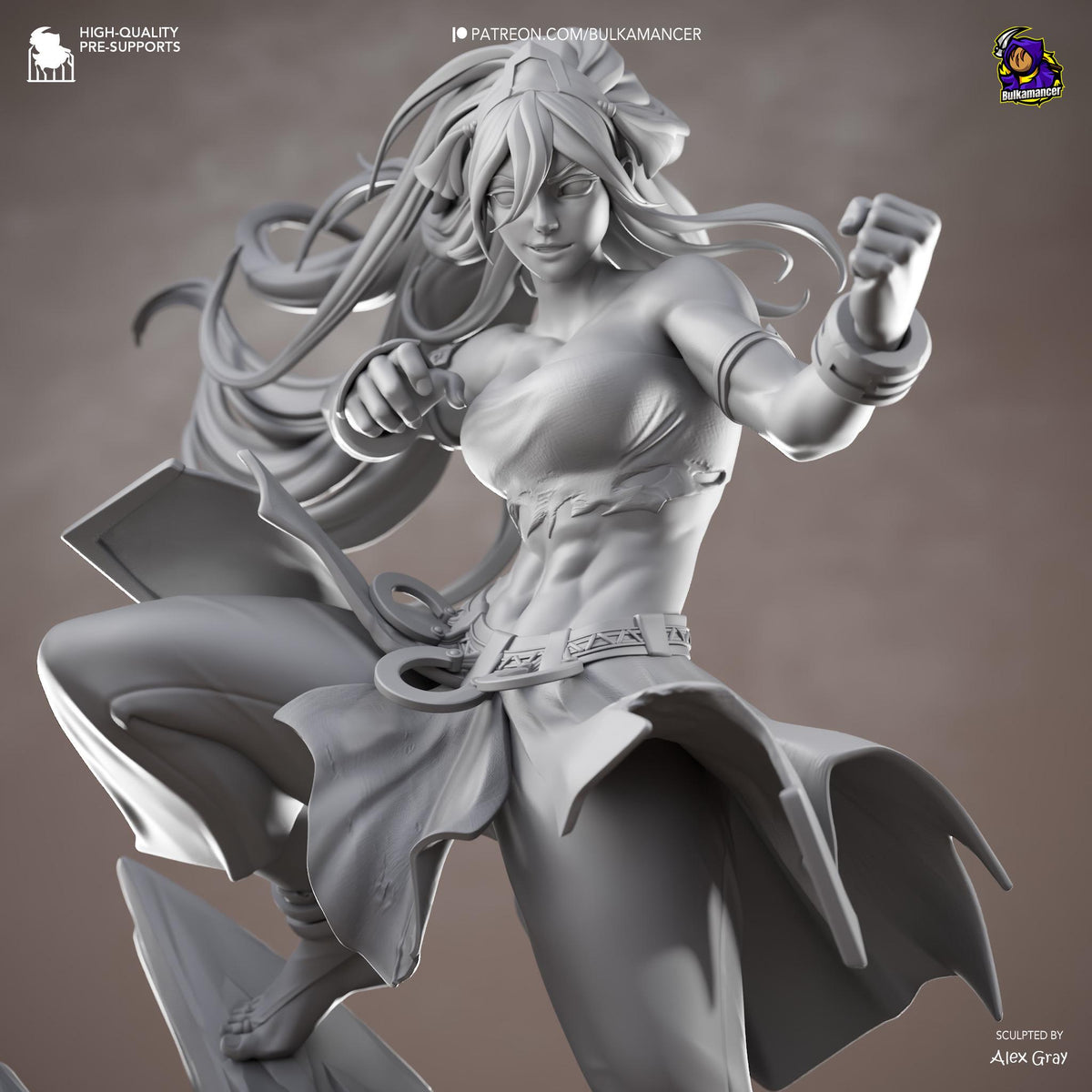 Earthshaker - Powerful Martial Earthbender Toph Resin Figure 16K