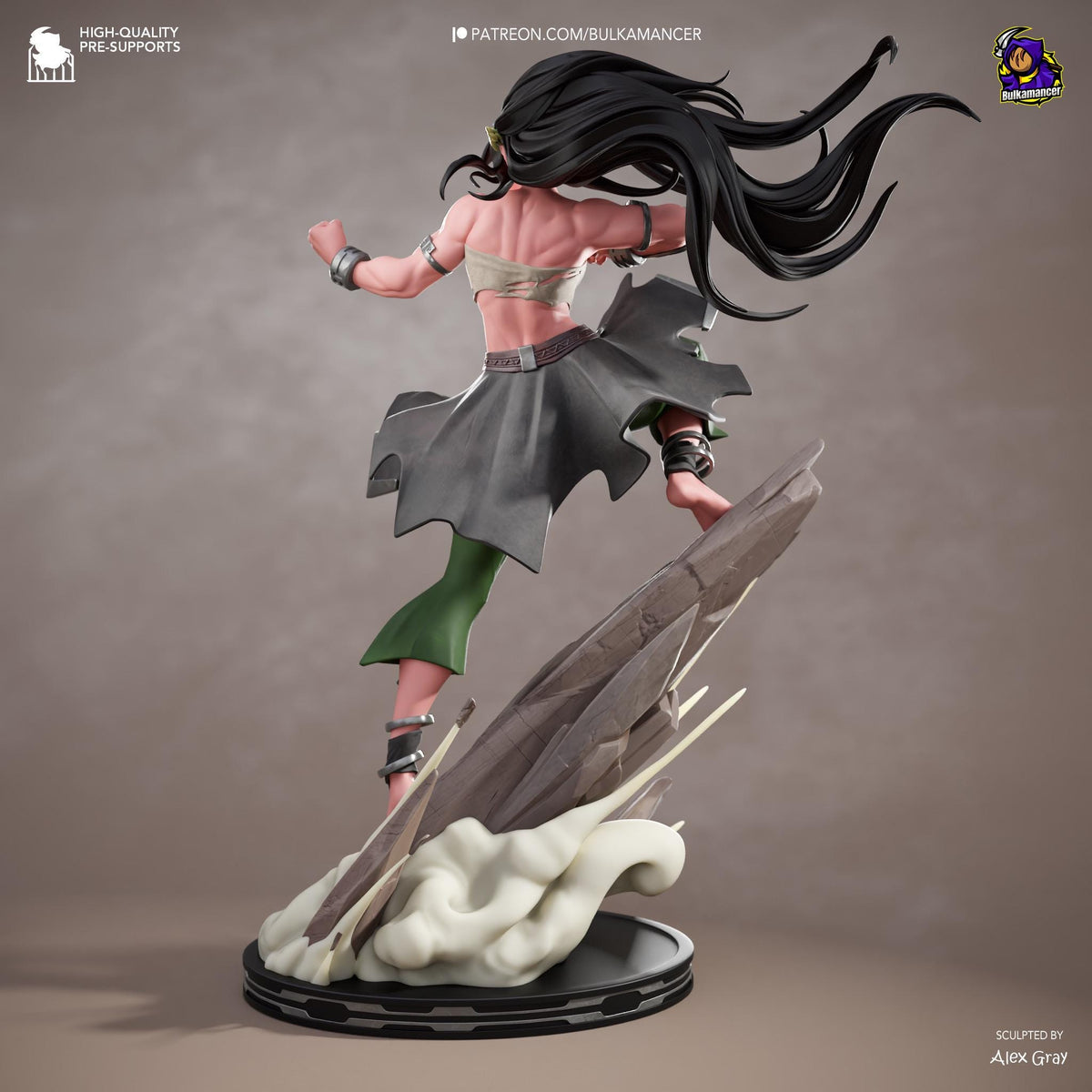 Earthshaker - Powerful Martial Earthbender Toph Resin Figure 16K
