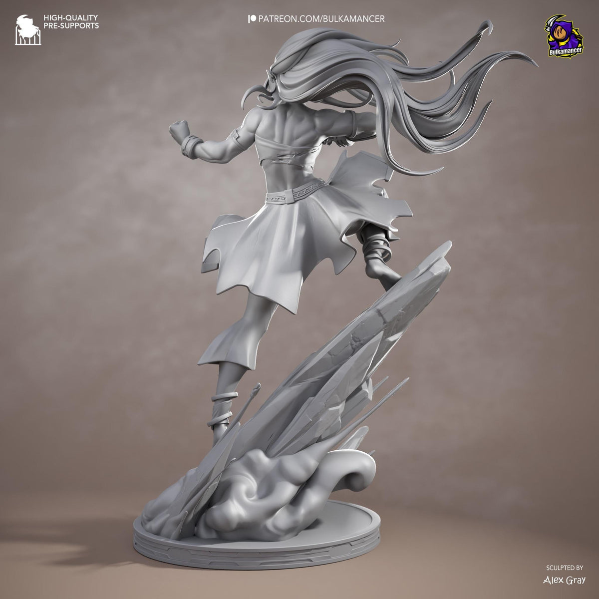Earthshaker - Powerful Martial Earthbender Toph Resin Figure 16K