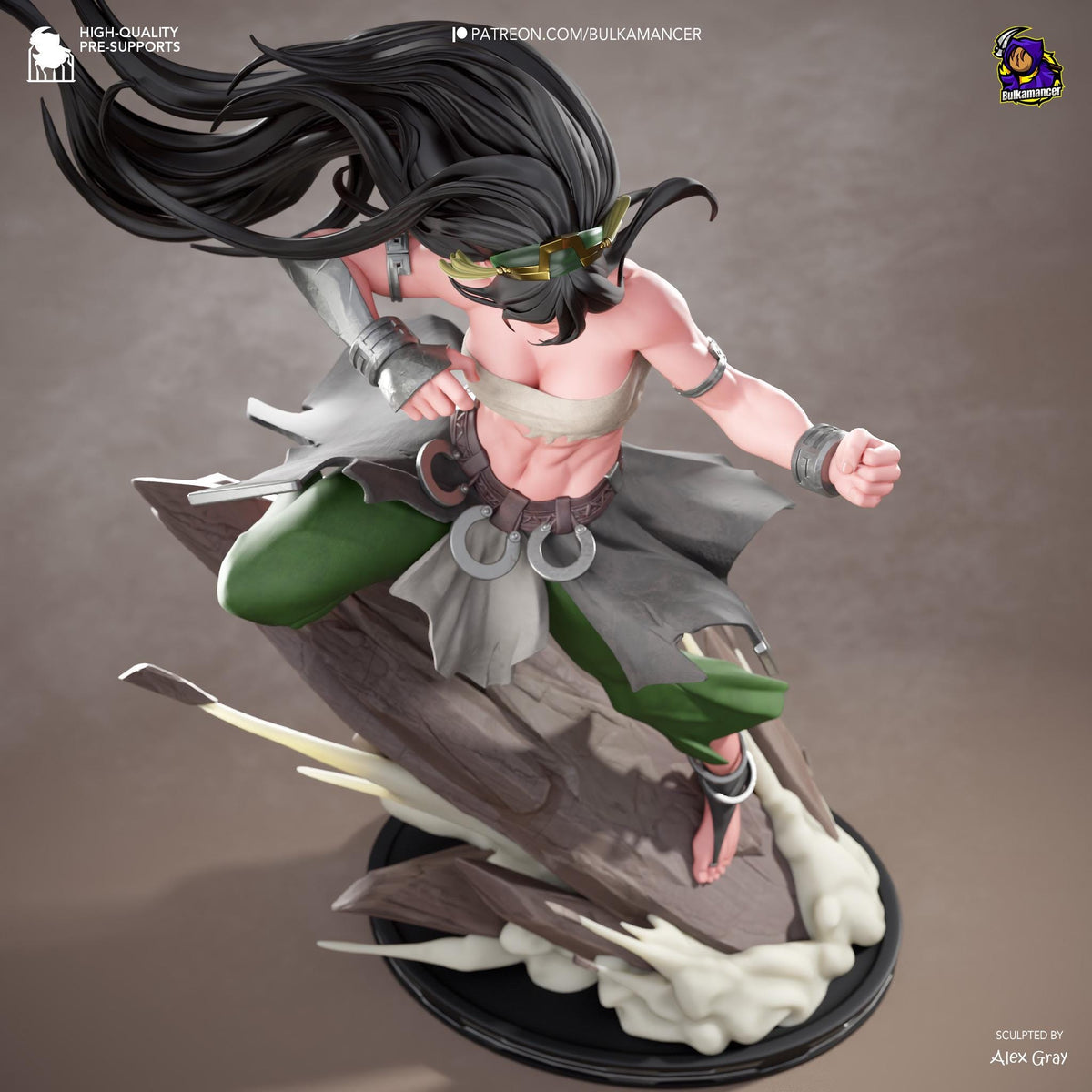 Earthshaker - Powerful Martial Earthbender Toph Resin Figure 16K