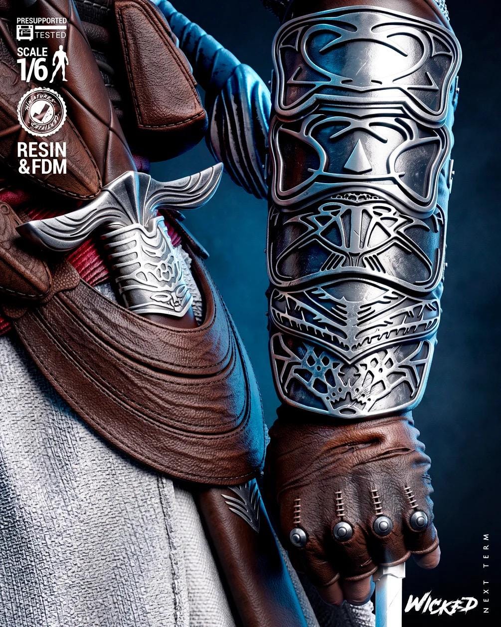 The Flying Eagle - Hooded Assassin Legend Altaïr Ibn-LaʼAhad Resin Figure 16K