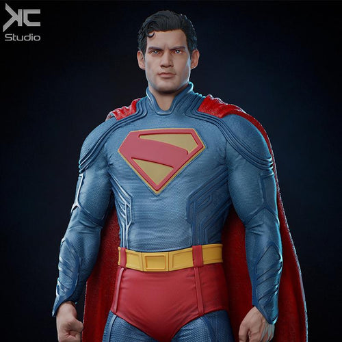 Beacon Of Hope - Powerful Caped Superhero Superman Resin Figure 16K