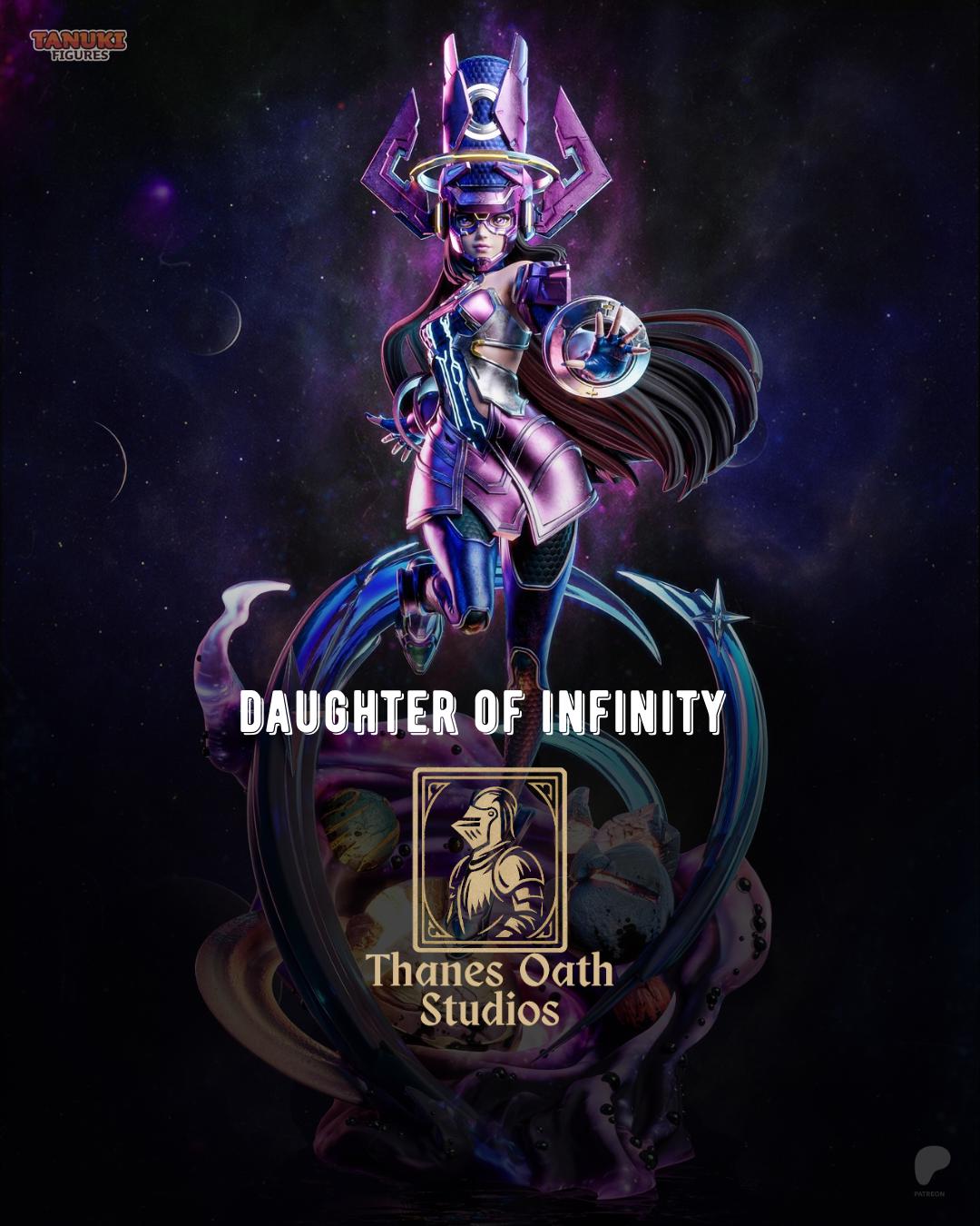 Daughter Of Infinity - Cosmic Celestial Comic Galacta Resin Figure 16K
