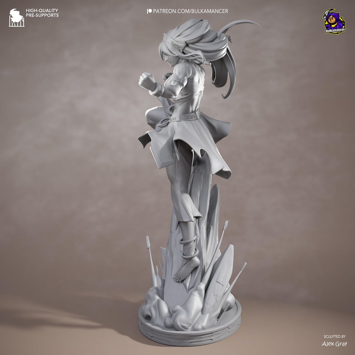 Earthshaker - Powerful Martial Earthbender Toph Resin Figure 16K